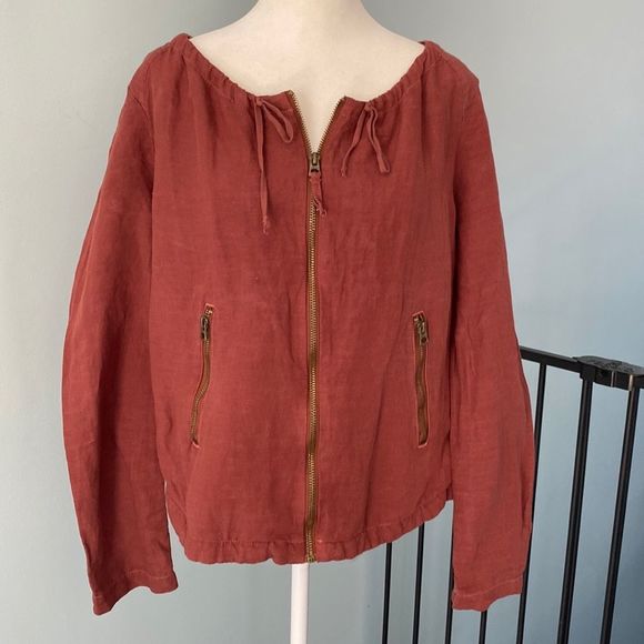 Lucky Brand Live I’m Lovel Full Zip Lightweight Jacket - Picture 1 of 12
